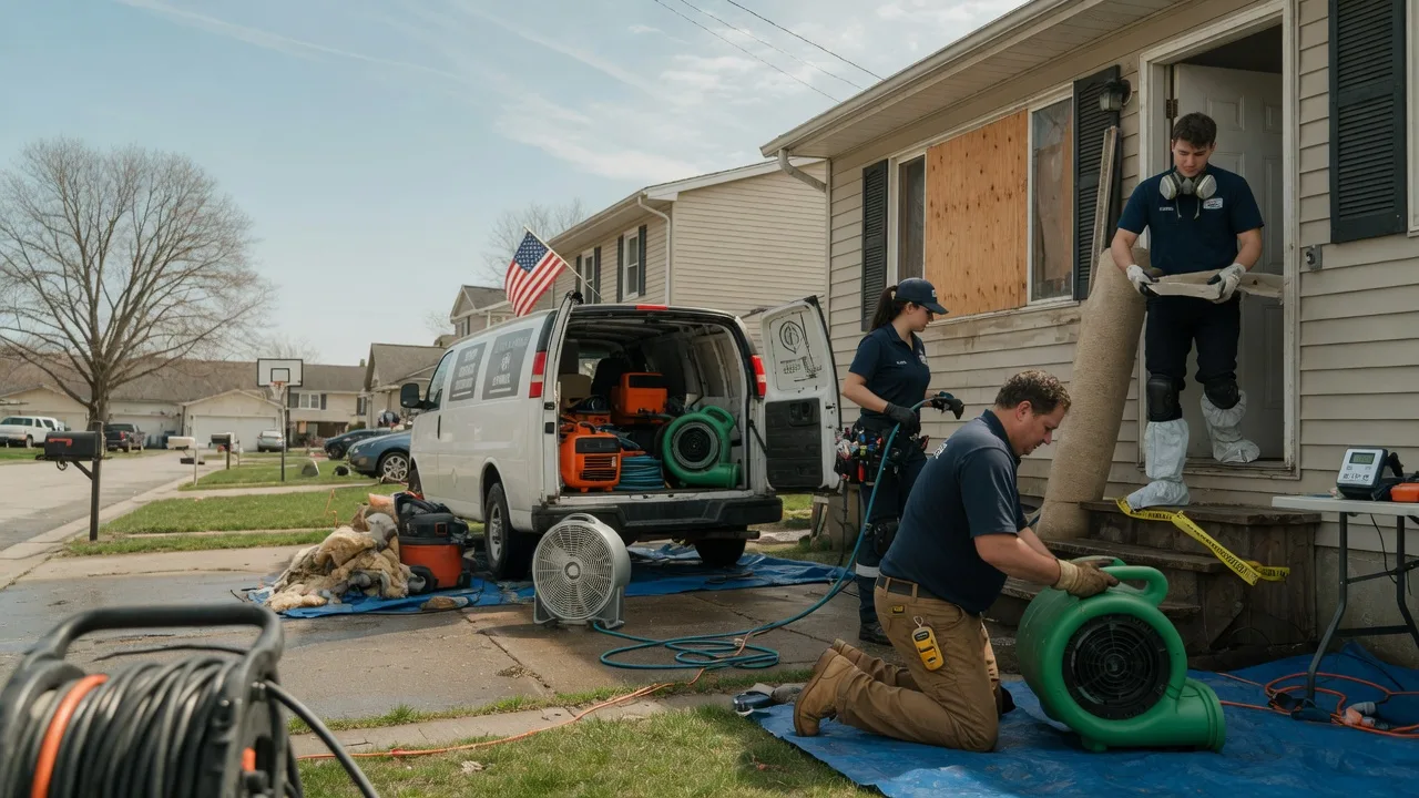 Water Damage Restoration in Westchester, IL near me
